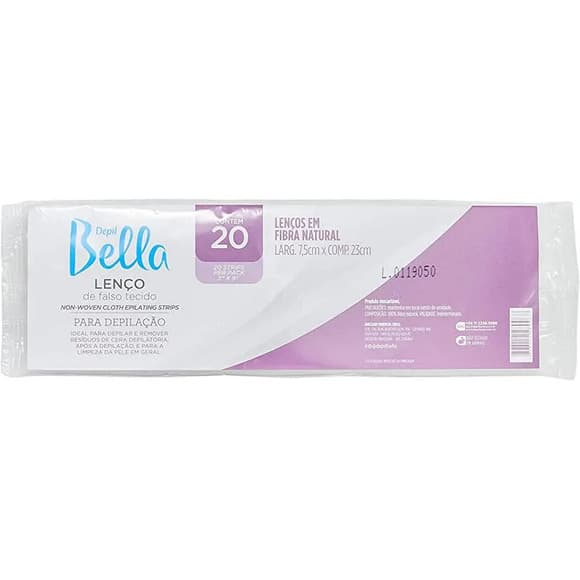 LENCO PARA DEPILACAO DEPIL BELLA C/20