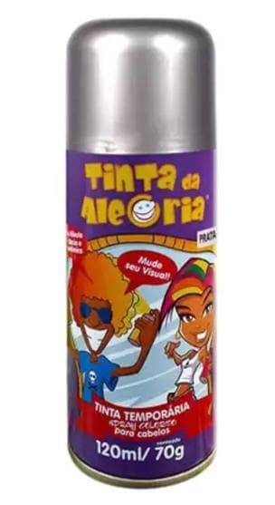 TINT DA ALEGRIA 120ML PRATA