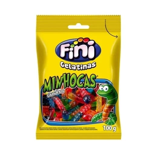 BALA FINI MINHOCAS 90G