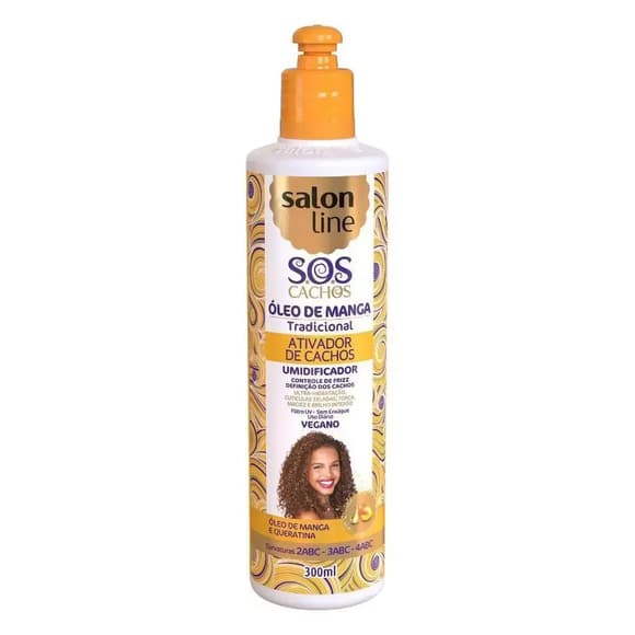 ATIVADOR CACHOS SALON LINE UMID SOS 300ML