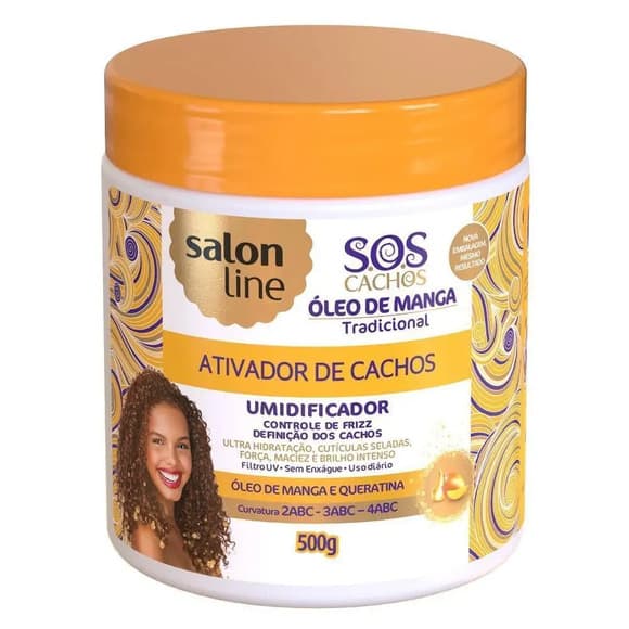 ATIVADOR CACHOS SALON LINE UMIDIFICADOR 500G