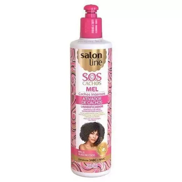 ATIVADOR CACHOS SALON LINE SOS INTENSO 300ML