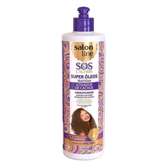 ATIVADOR CACHOS SALON LINE NUTR 500ML