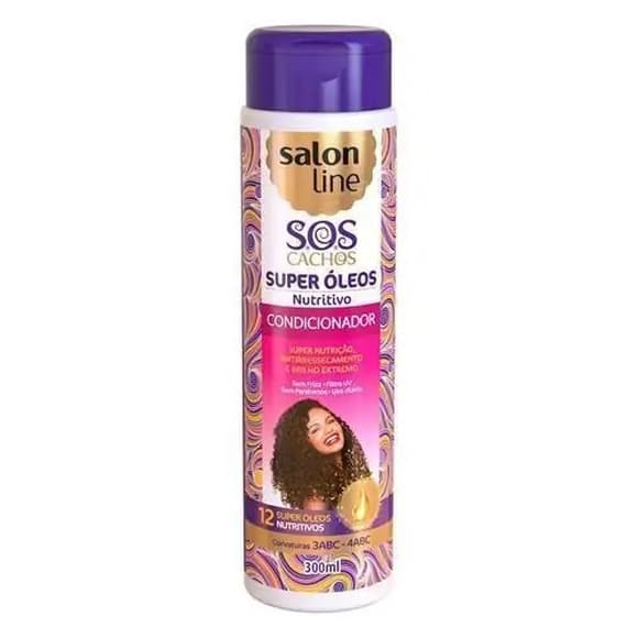 COND SALON LINE SOS CACHOS NUTRITIVO 300ML