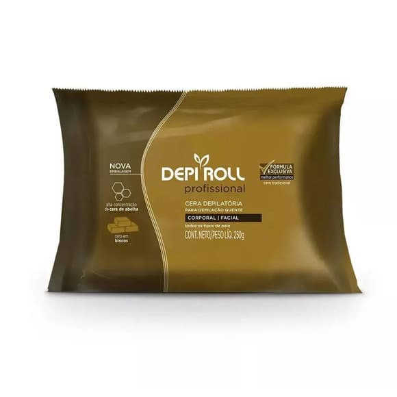 CERA DEPI ROLL 250G QUENTE TRADICIONAL