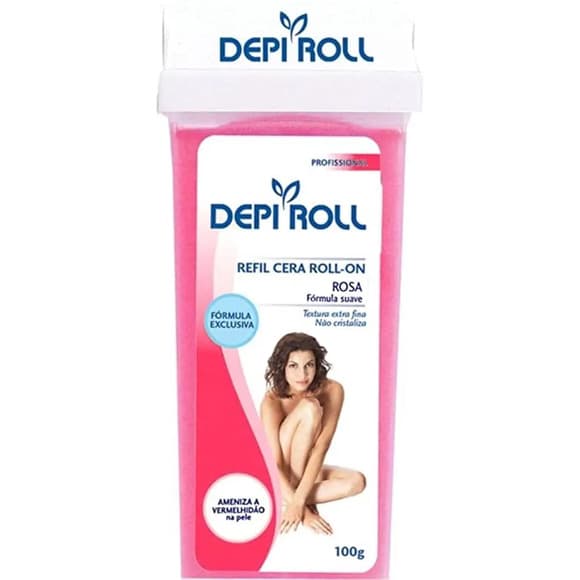 CERA DEPI ROLL REFIL ROSA 100G