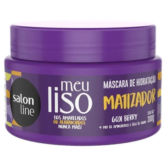 MASC SALON LINE MEU LISO MATIZADOR 300G
