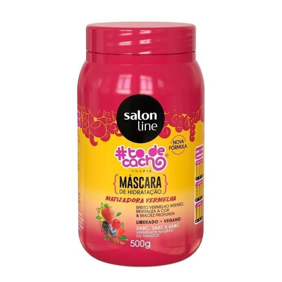 MASC TO DE CACHO MATIZADORA VERMELHA 500G