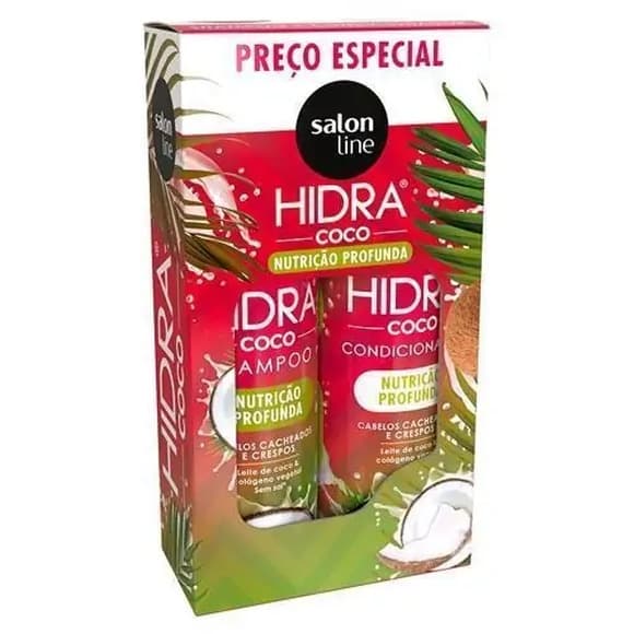 KIT SH+COND SALON LINE HIDRA COCO 300ML