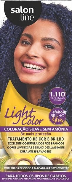 TINT LIGHT COLOR 1.110 PRETO AZUL