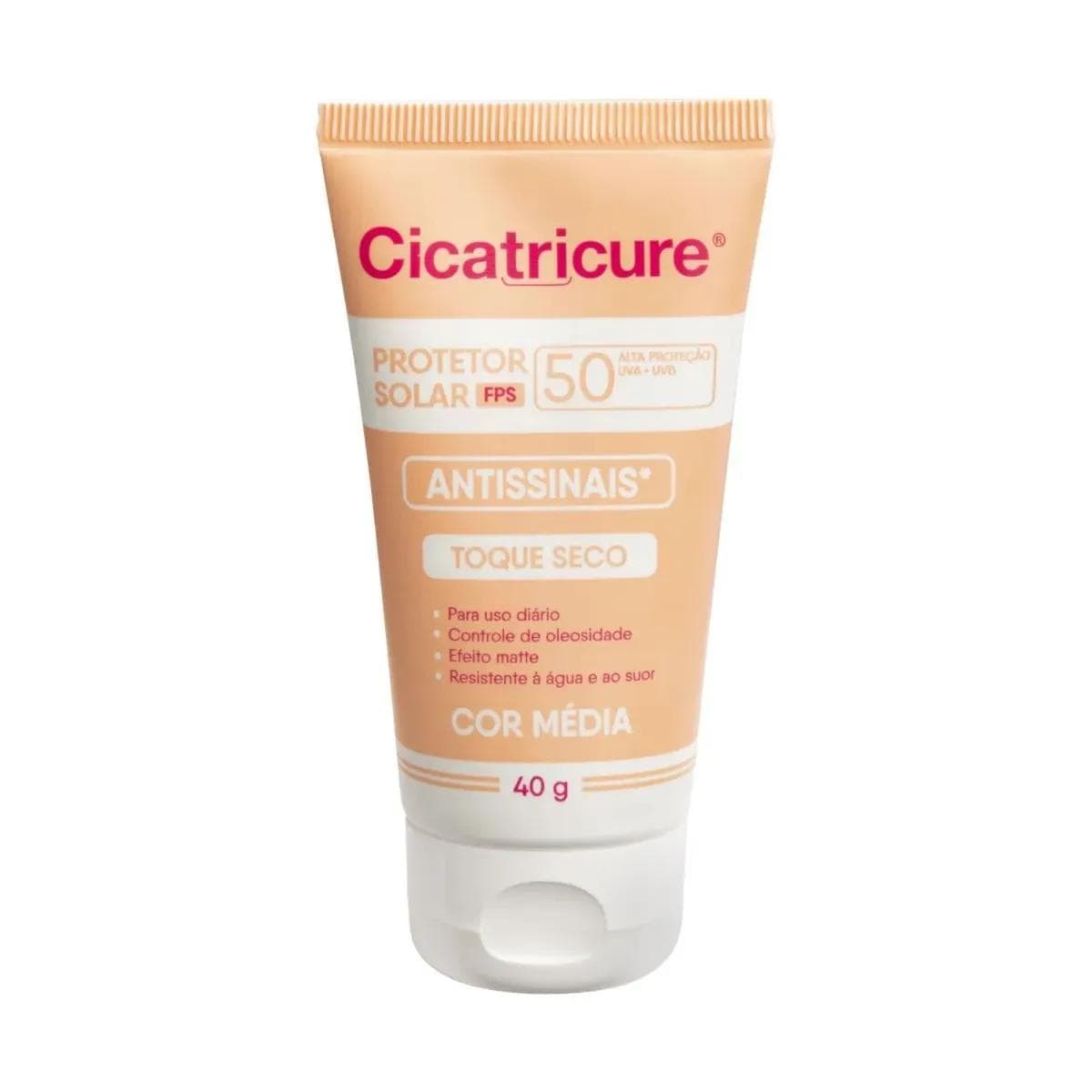 CICATRICURE PROT F50 40G COR MEDIO