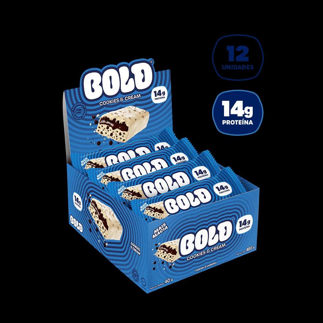 BOLD BAR PROTEIN THIN COOKIES/CREAM 40G