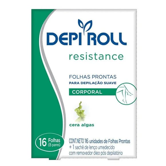 DEPIROLL FOLHAS PRONT CORPORAL ALGAS C/16