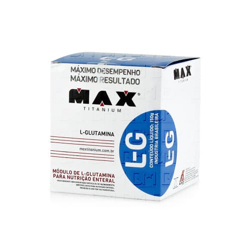 L-GLUTAMINA 300G MAX TITANIUM