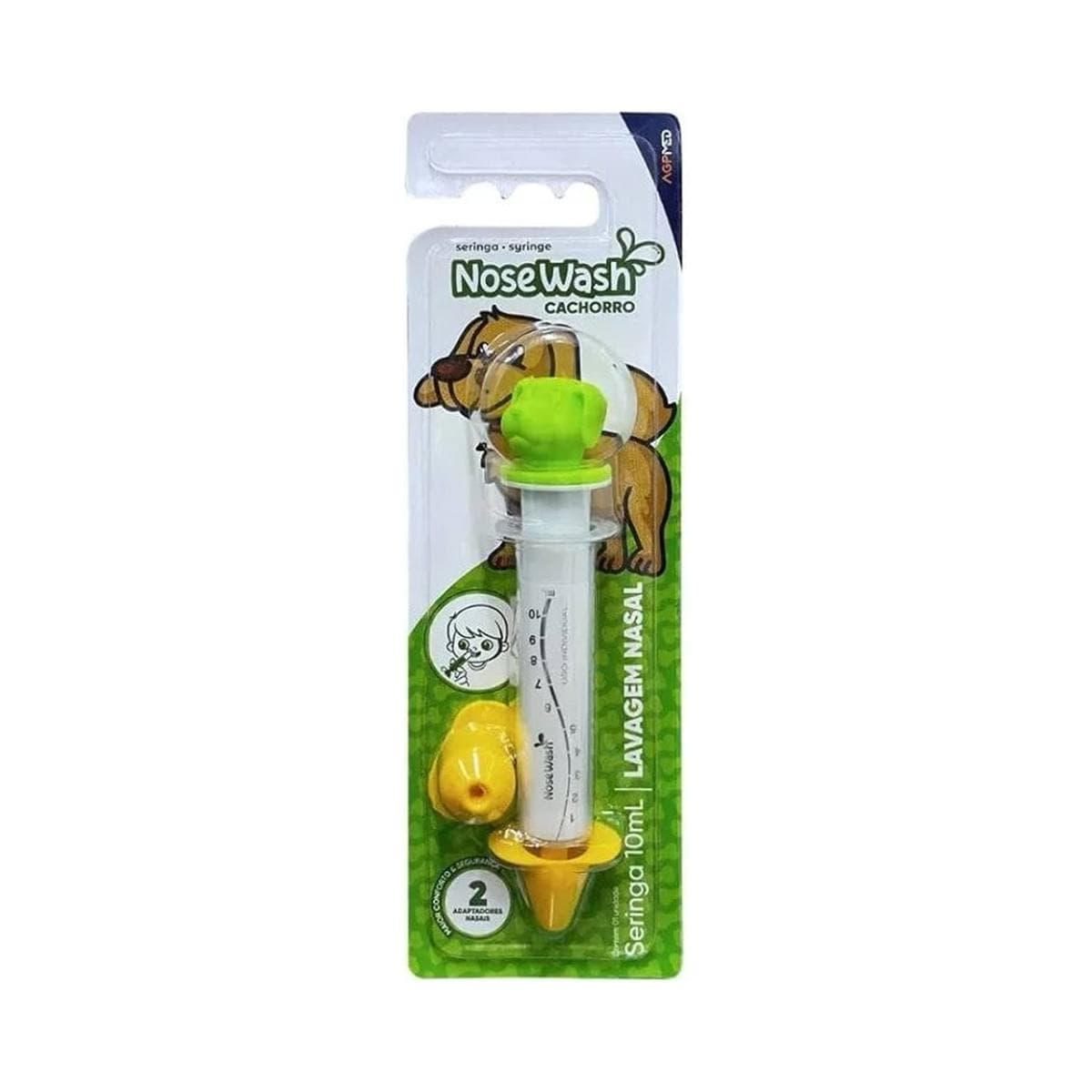 SERINGA NOSEWASH P/LAVAGEM NASAL CACHORRO 10ML