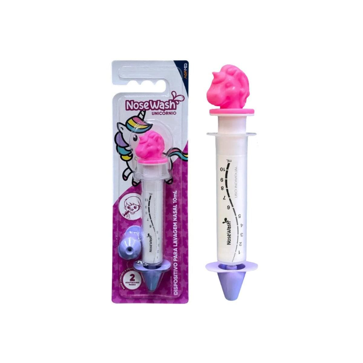 SERINGA NOSEWASH P/LAVAGEM NASAL UNICORNIO 10ML