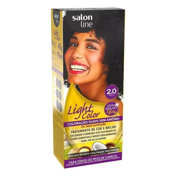 TINT LIGHT COLOR 2.0 PRETO