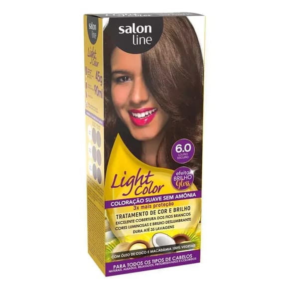 TINT LIGHT COLOR 6.0 LOURO ESC