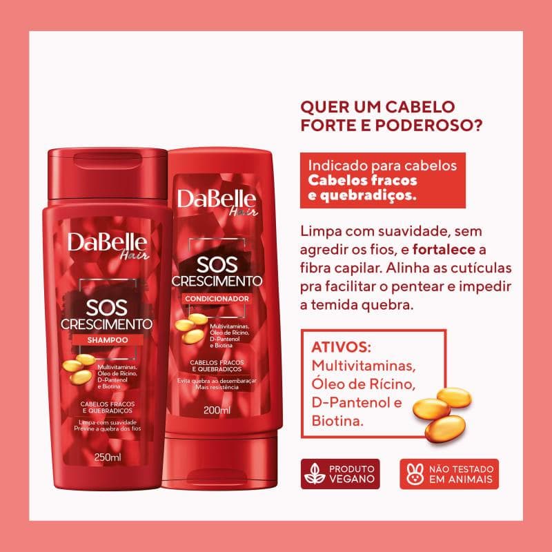 KIT SH+COND DABELLE SOS CRESC 250ML+200ML