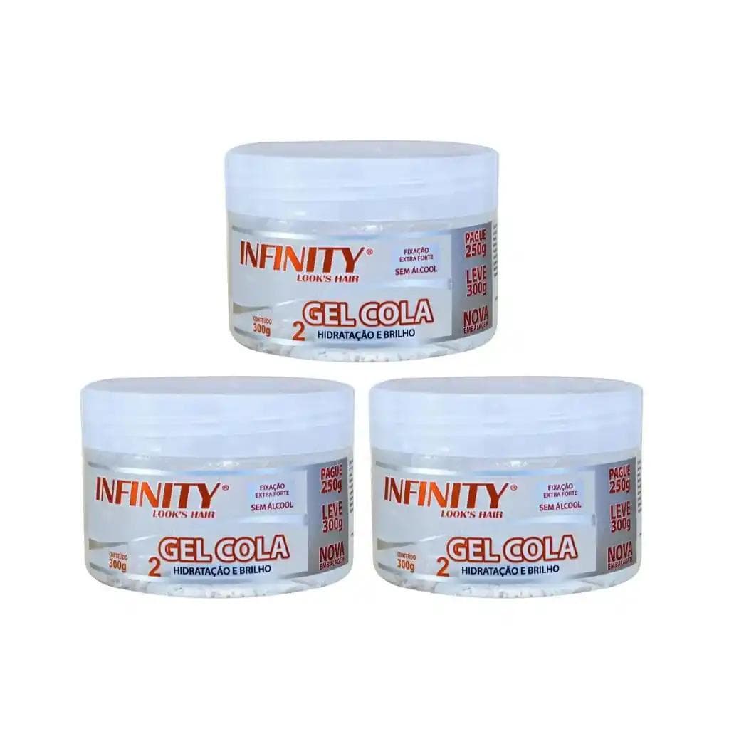 GEL COLA INFINITY LOOK S 3 AZUL 300G
