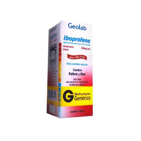 IBUPROFENO  50MG 30ML GEOLAB