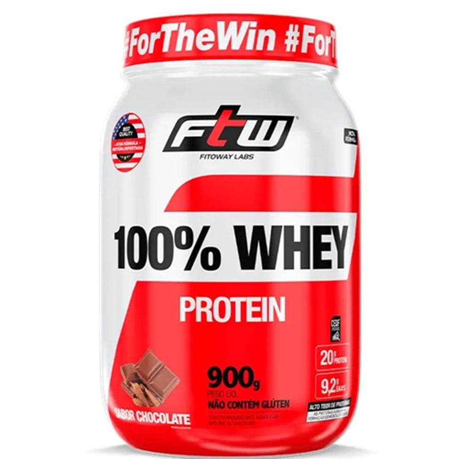 FTW POTE WHEY 100% CHOCOLATE 900G
