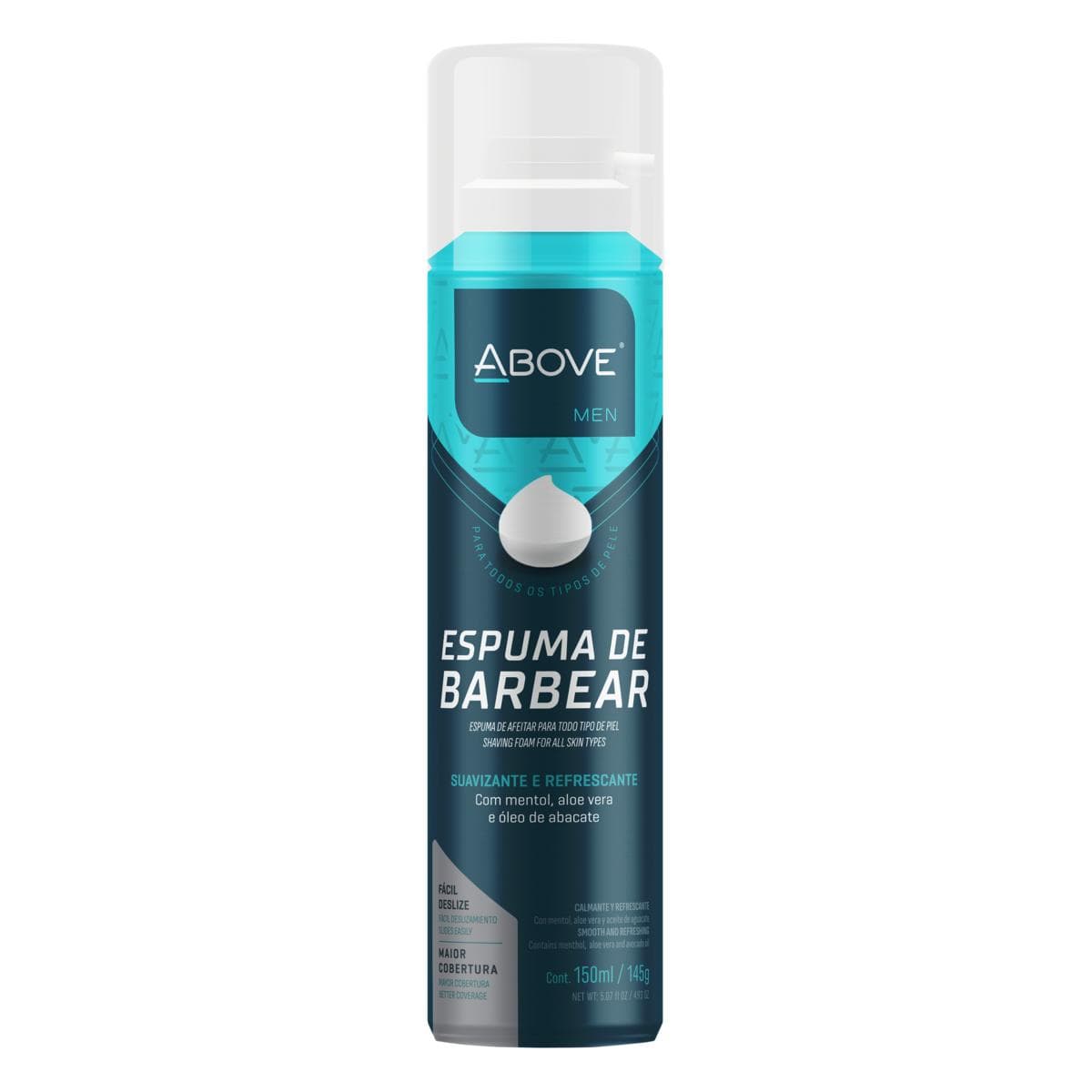 ESPUMA BARBEAR  ABOVE REFRESC 150ML