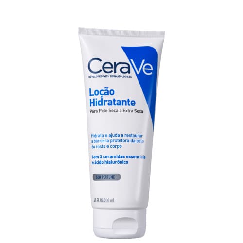 CERAVE LOCAO HIDRATANTE PELE NORMAL SECA 200ML