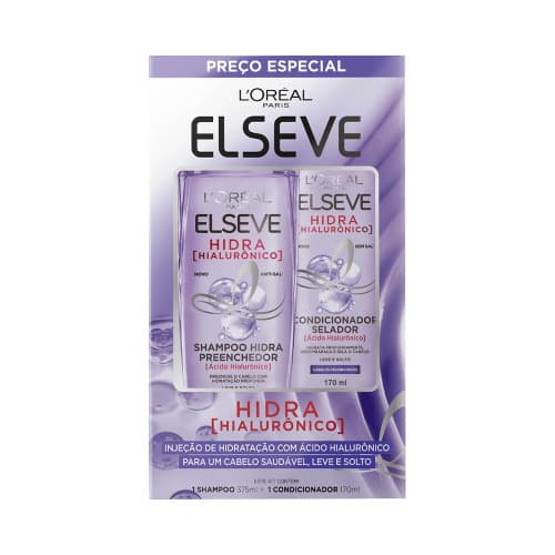 KIT SH+COND ELSEVE HIALUR 375ML+170ML