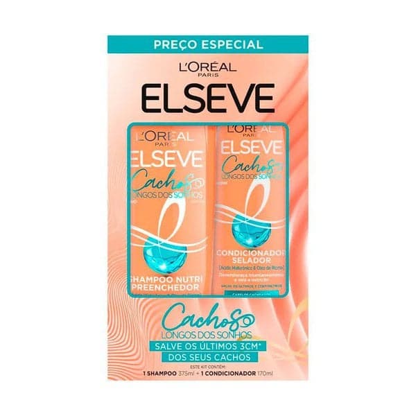 KIT SH+COND ELSEVE CACHOS DOS SONHOS 375ML+170ML