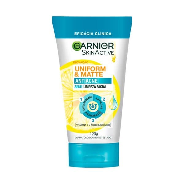 GEL LIMP FACIAL SKINACTIVE UNIFORM & MATTE 3EM1 120G
