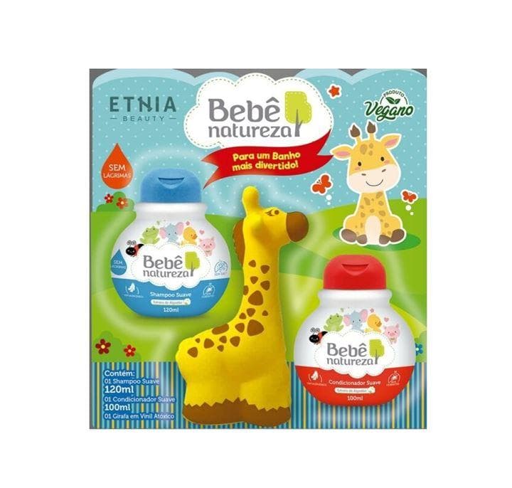 KIT SH+COND BB NATUREZA GIRAFA 120ML+100ML