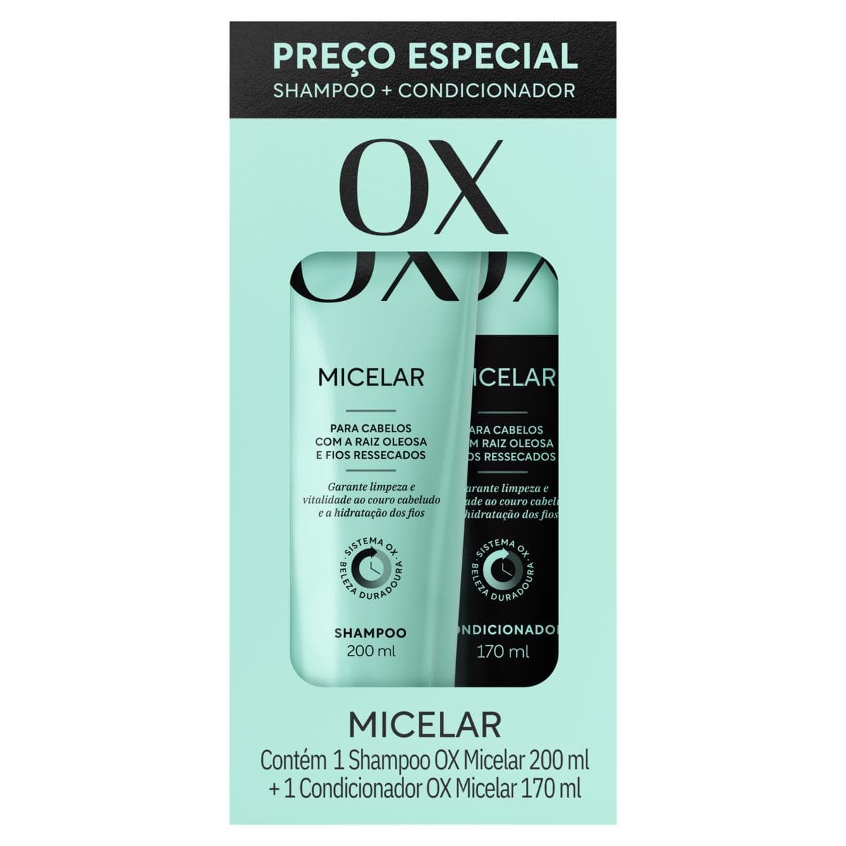 KIT SH+COND OX MICELAR 200ML+170ML