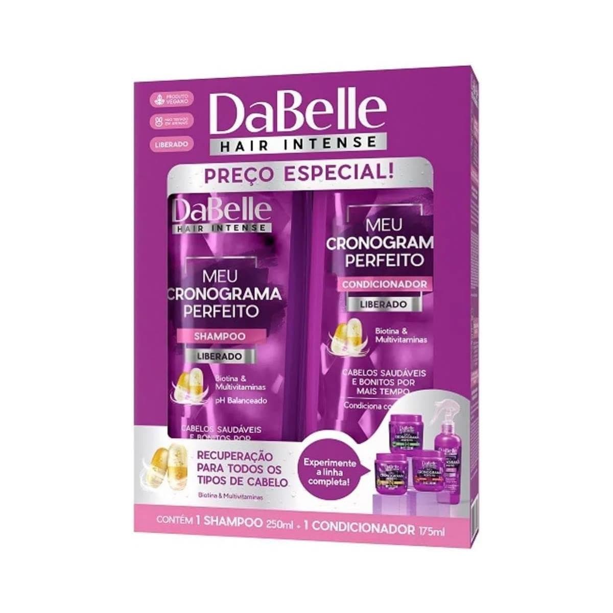 KIT SH+COND DABELLE CRONO PERFEITO 250ML+175ML