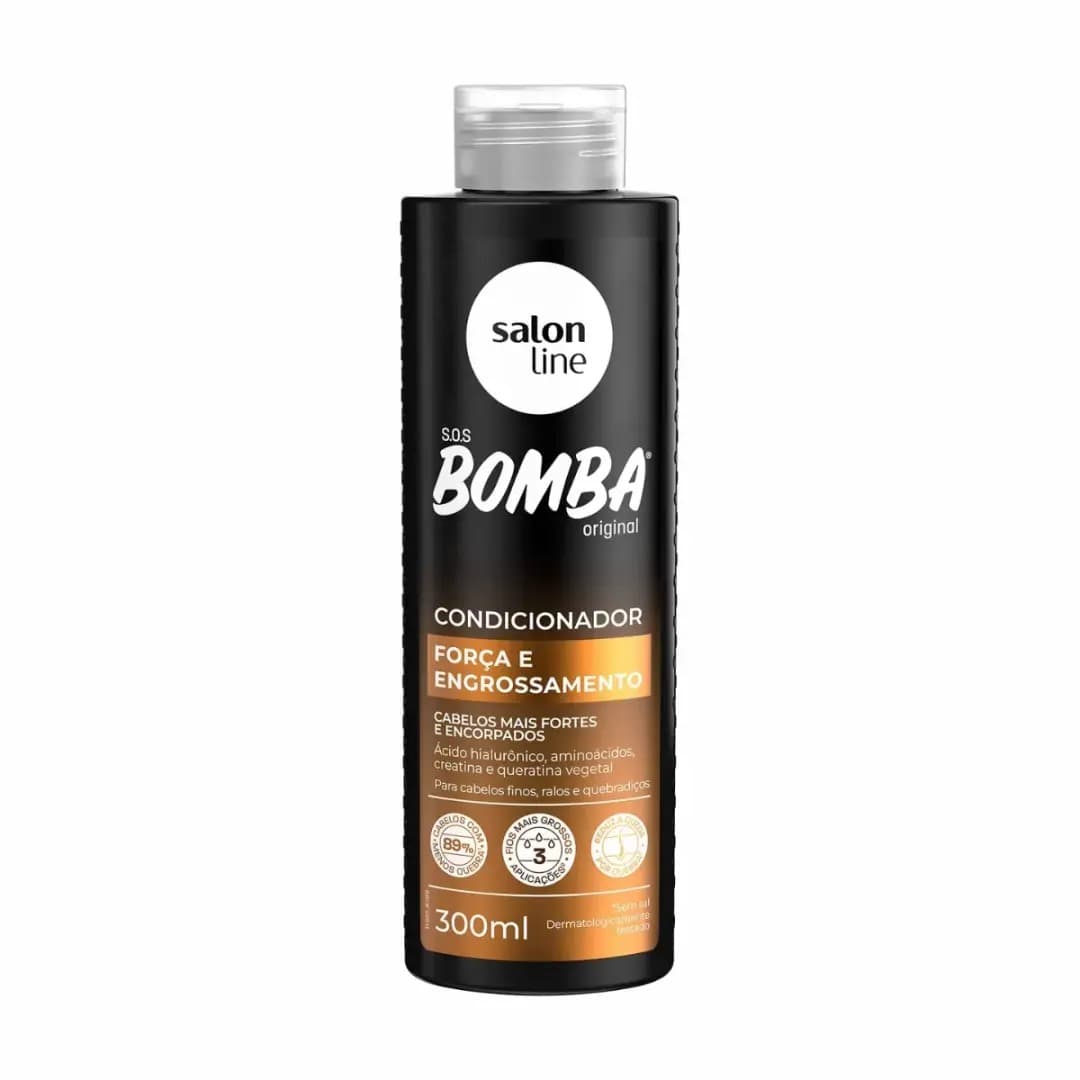 COND SALON LINE SOS BOMBA FORCA E ENGROSSAMENTO 300ML