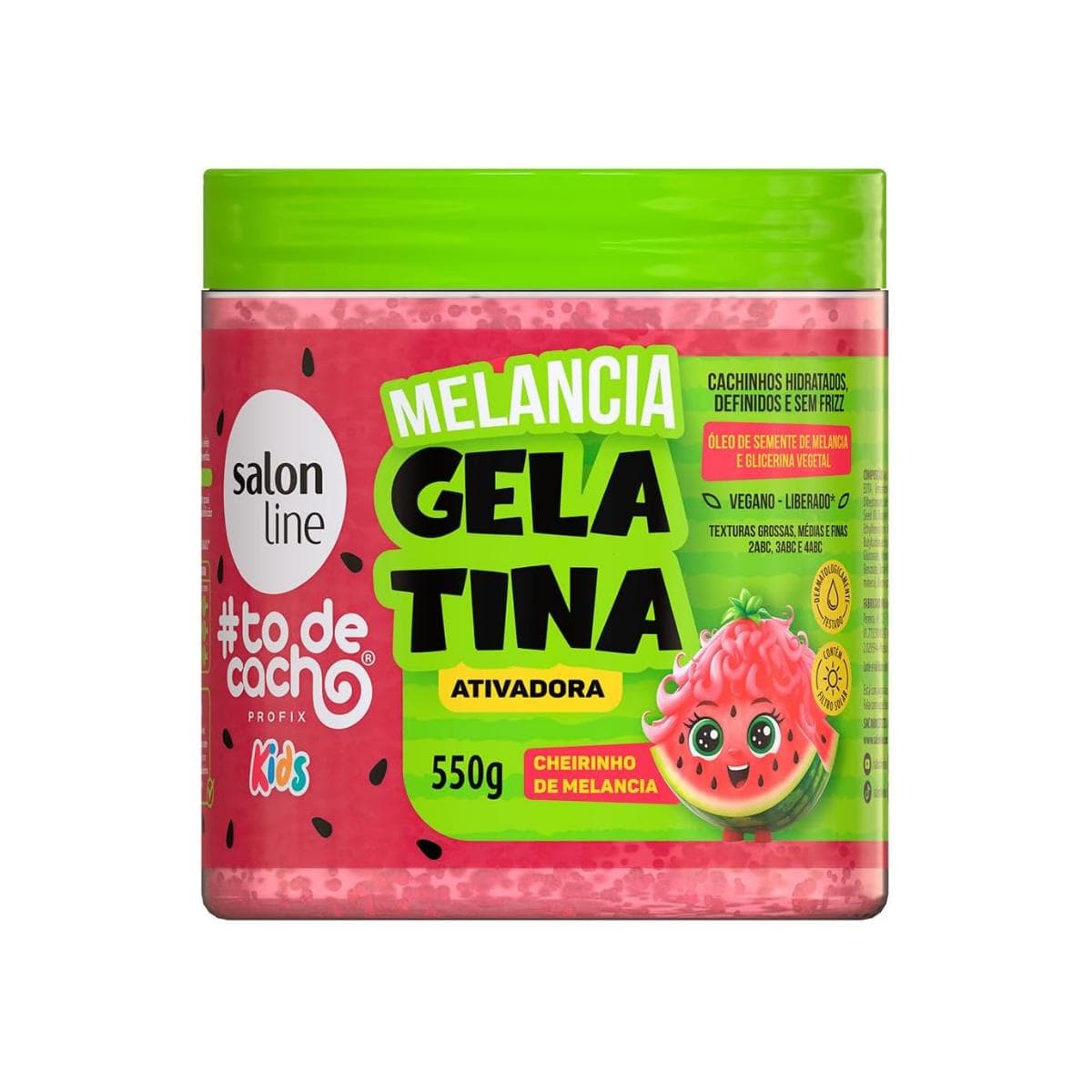 GELATINA MODEL SL KIDS TDC MELANCIA 550G
