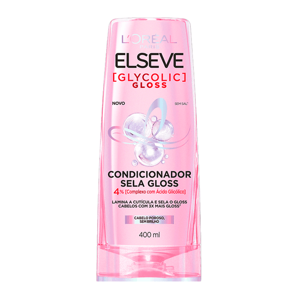 COND ELSEVE GLYCOLIC GLOSS 400ML