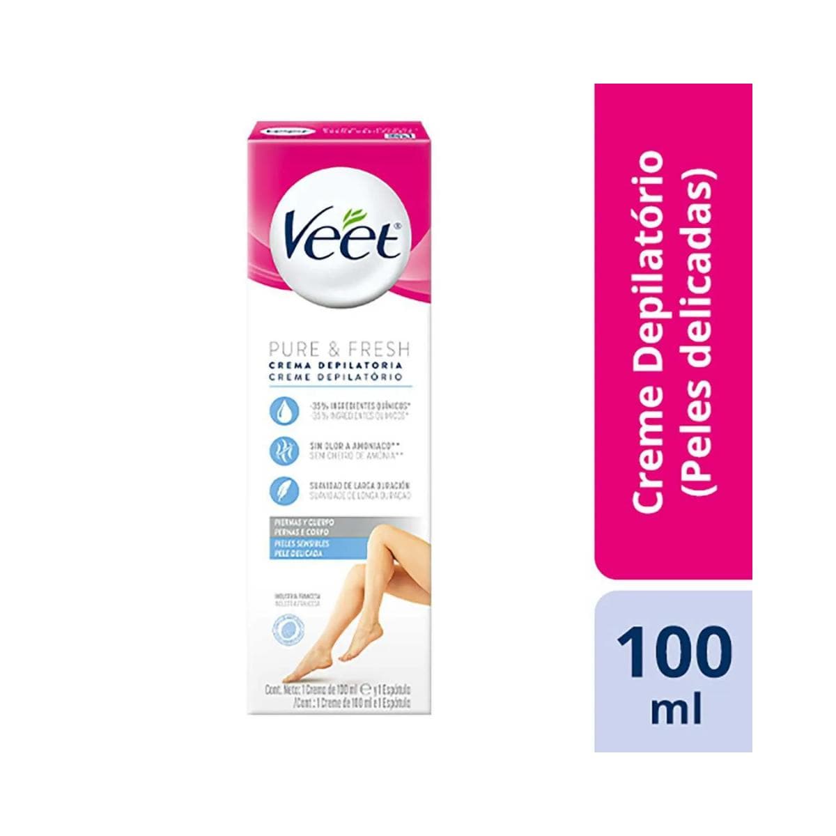 CR DEPILATORIO PERNAS E CORPO VEET 100ML