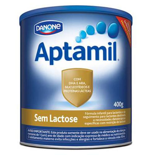 LEITE APTAMIL SEM LACTOSE 400G