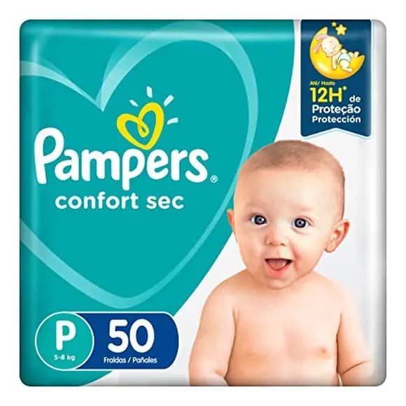 FRD PAMPERS CONFORT SEC MEGA P C/50