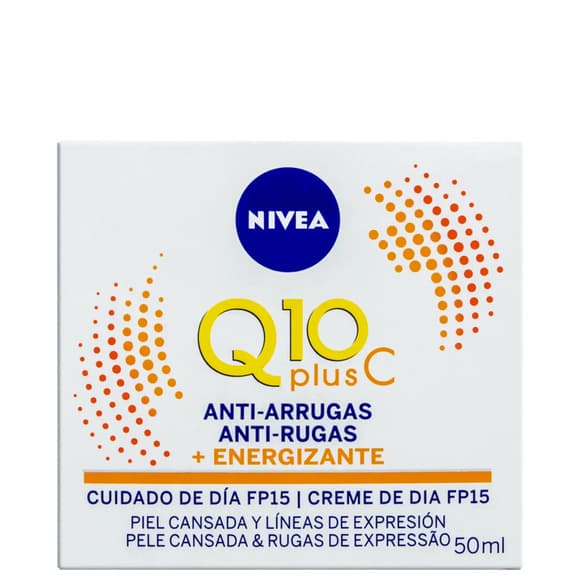 CR NIVEA Q10 ANTISSINAIS ENERGY FPS15 50G PELE ILUMINADA