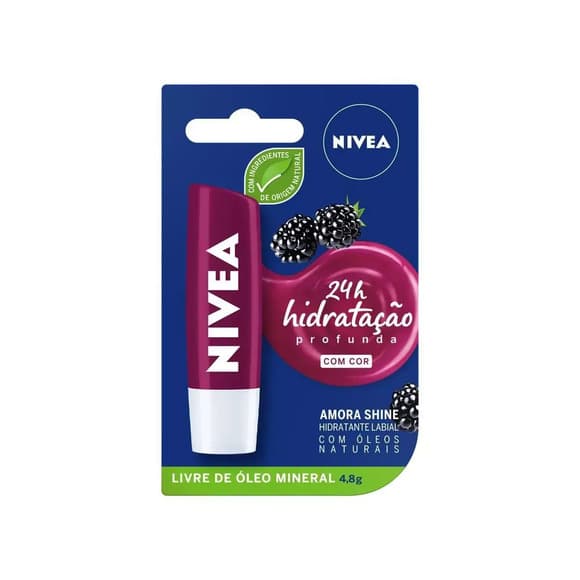 PROT LABIAL NIVEA 4,8G AMORA