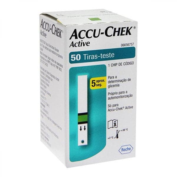 TIRAS ACCU CHEK ACTIVE C/50