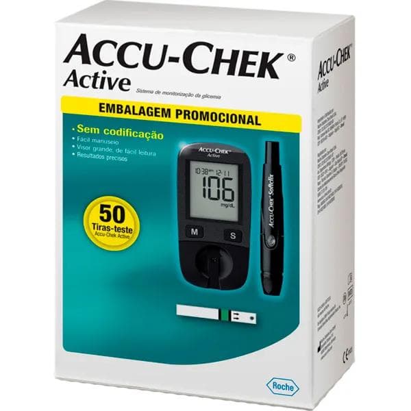 ACCU-CHEK ACTIVE 50 TIRAS