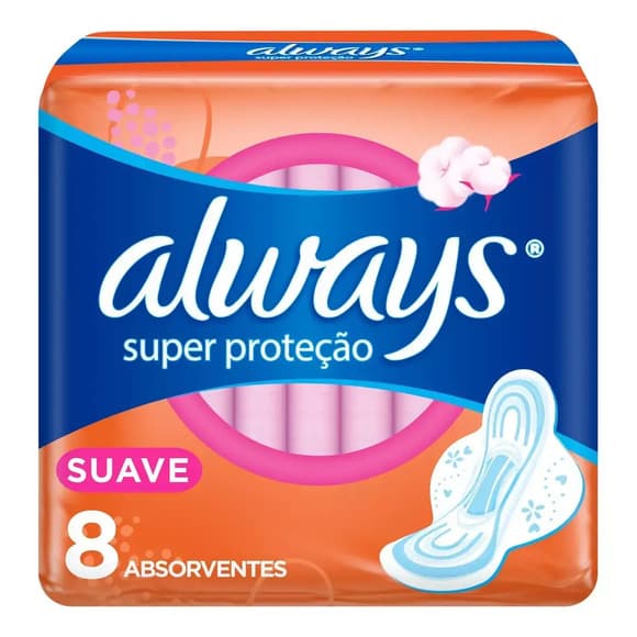 ABS ALWAYS BASICO SUAVE C/A P C/8