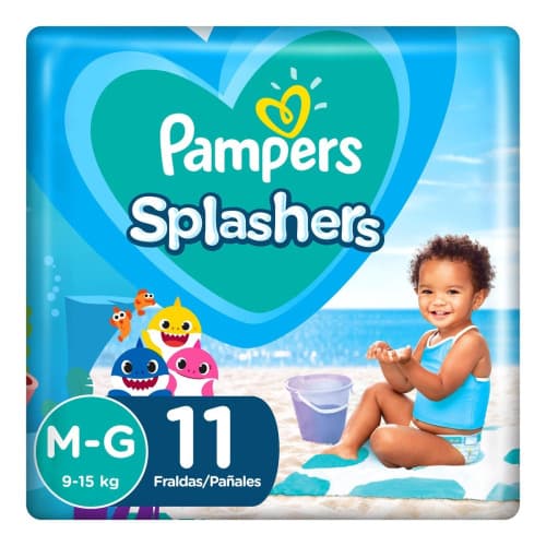 FRD PAMPERS SPLASHERS PARA NADAR M/G C/11