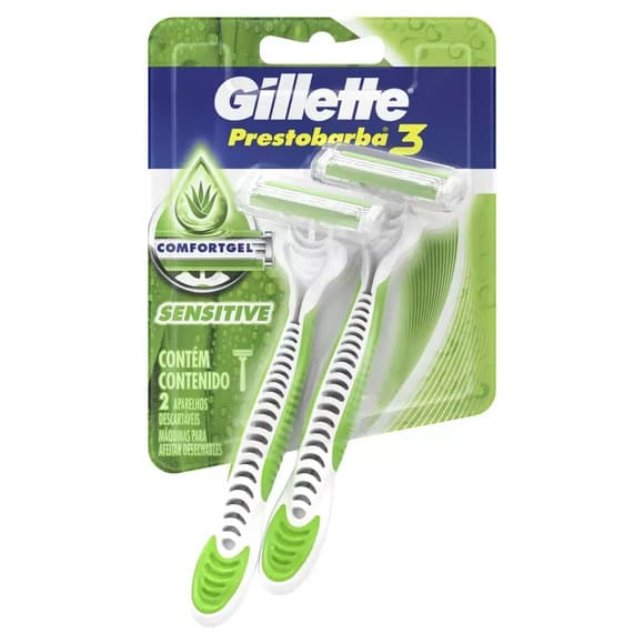 APAR BARBEAR GILLETTE PRESTOBARBA III SENSECARE 2UN