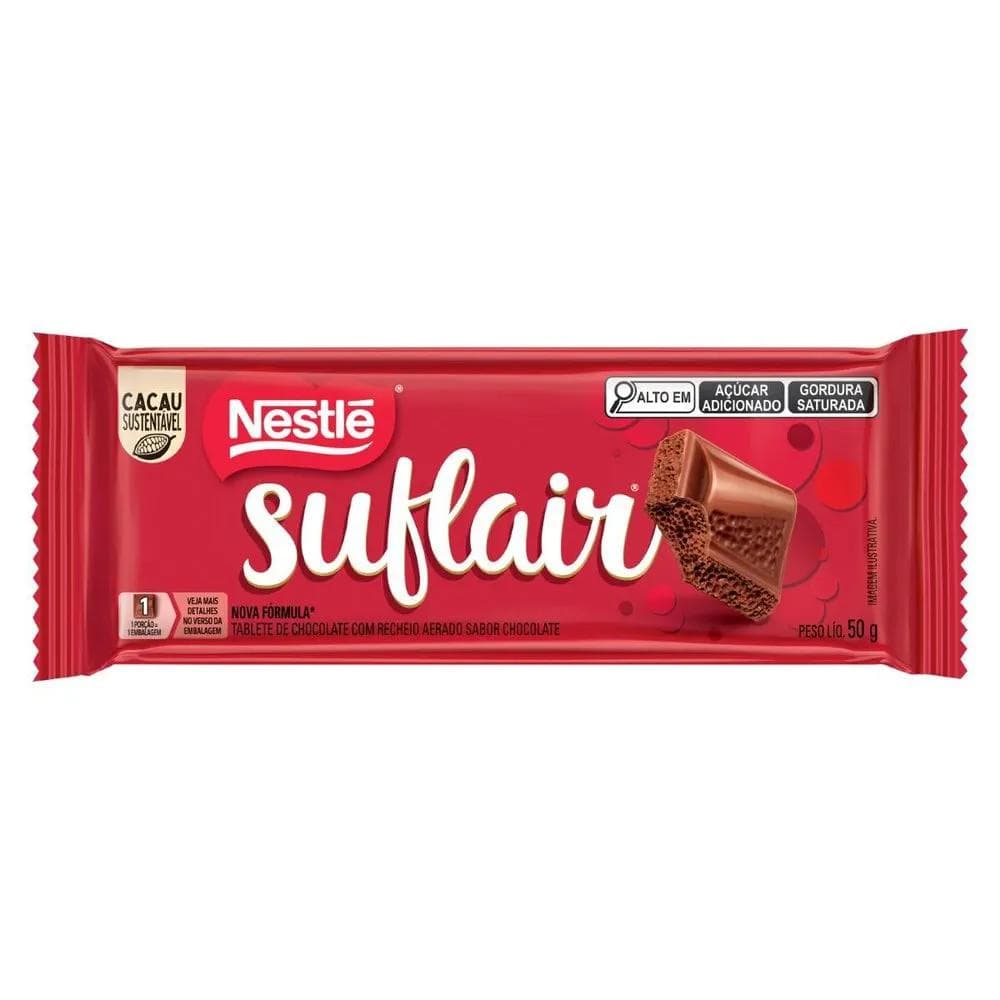 CHOC NESTLE SUFLAIR AO LEITE 50G