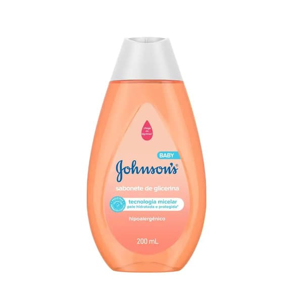 REFIL SAB LIQ INF J&J GLICERIN CABECA PES 200ML