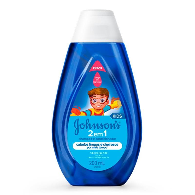 SH+COND 2 EM 1 JOHNSONS KIDS 200ML